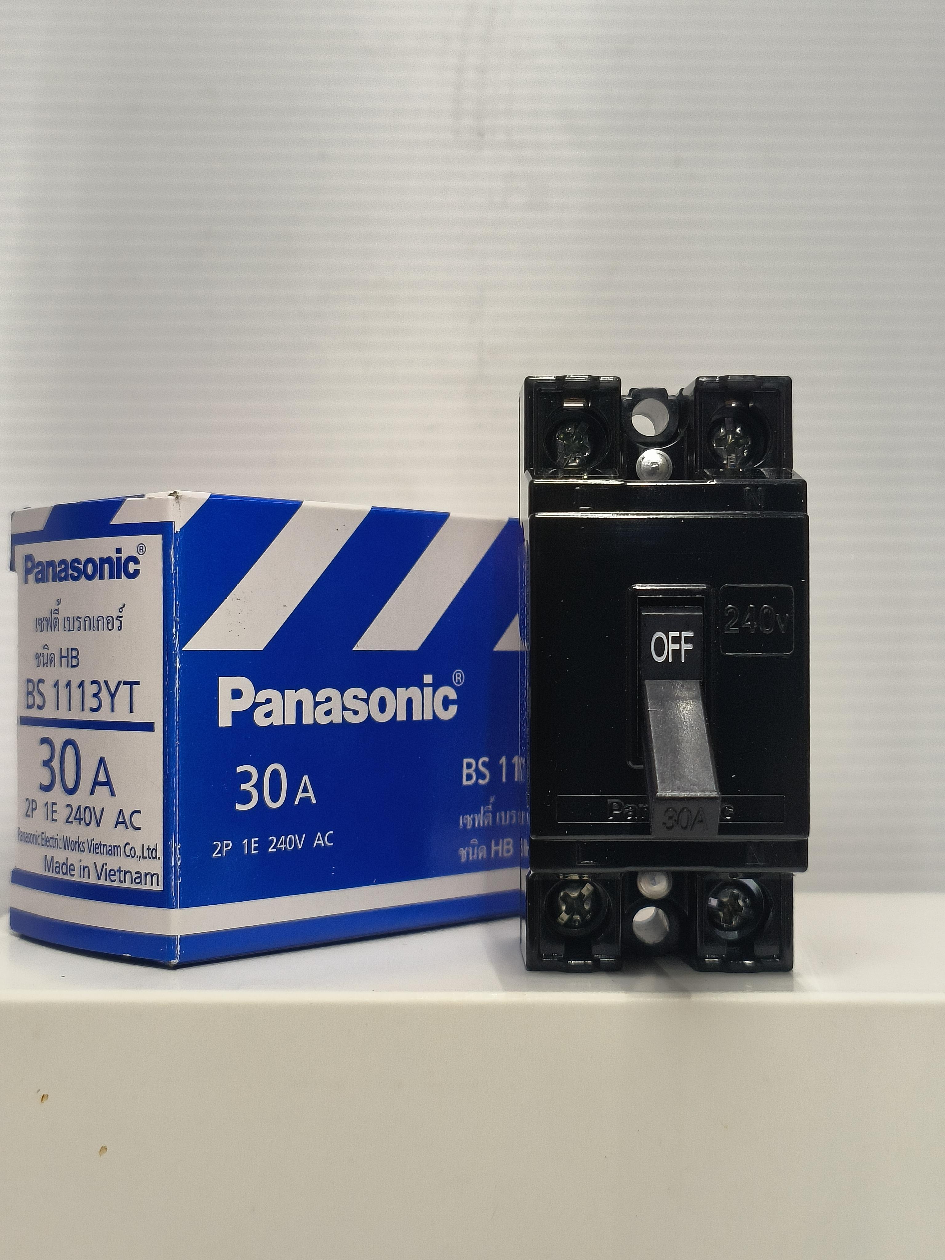 PANASONIC เบรคเกอร์ 30A PANASONIC เบรคเกอร์ 30A - ดำรงค์โฮมพลัส