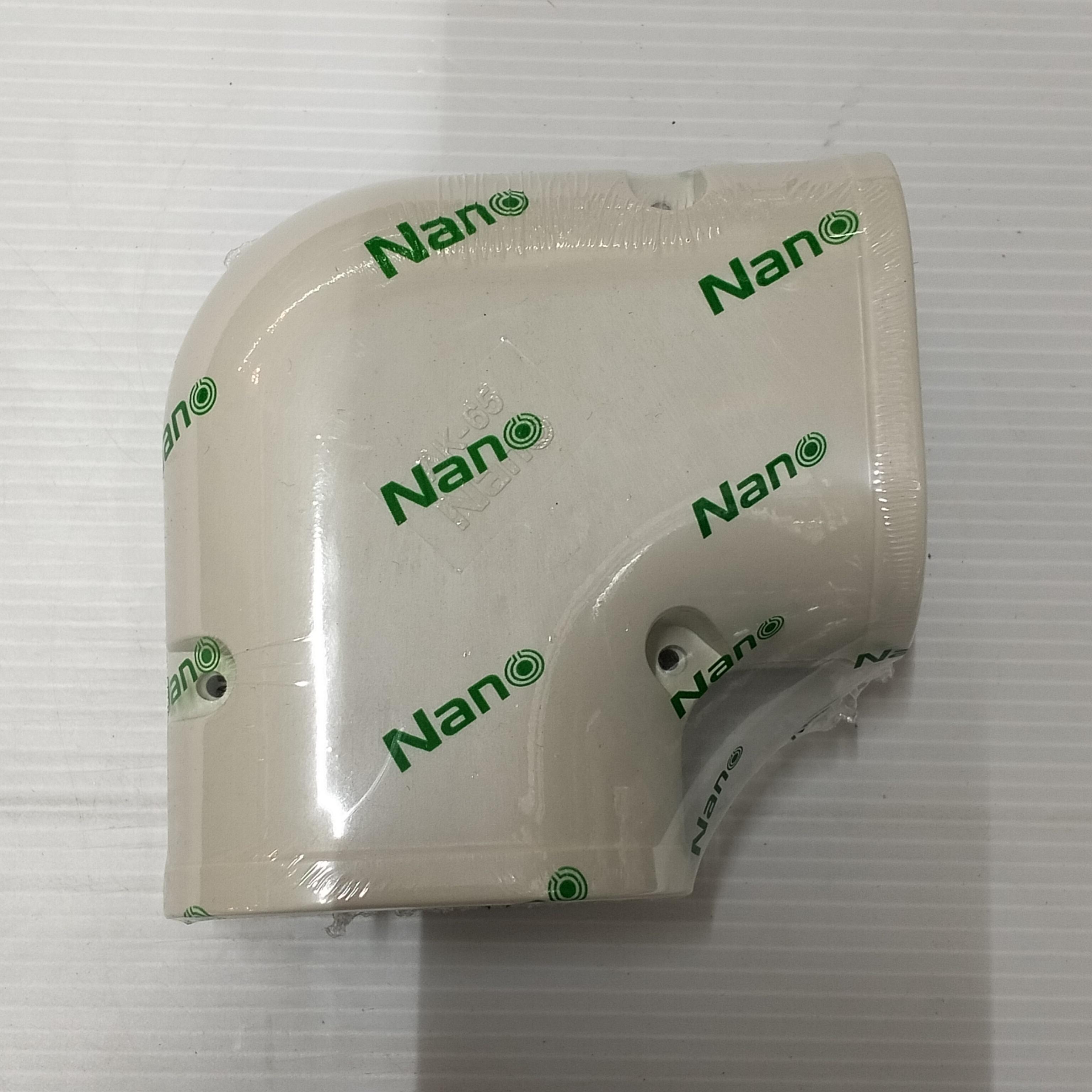 NANO ข้องอโค้งท่อแอร์ AK65 (67*97*60mm.) ขาว(24/ลัง) NANO ข้องอโค้งท่อแอร์ AK65 (67*97*60mm.) ขาว(24/ลัง) - ดำรงค์โฮมพลัส