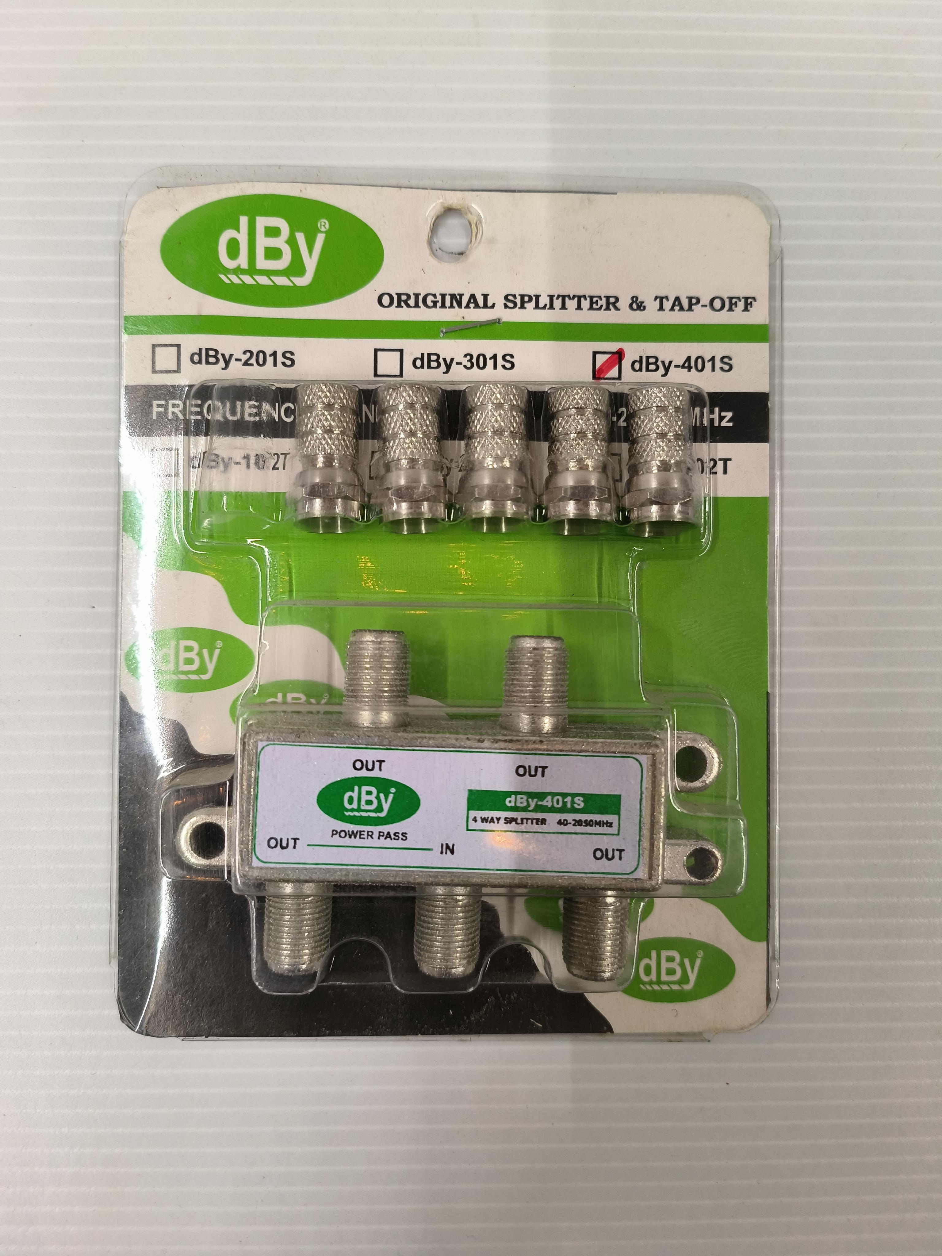 DBY สปิทเตอร์ทีวี 1ออก4 (12/กล่อง)