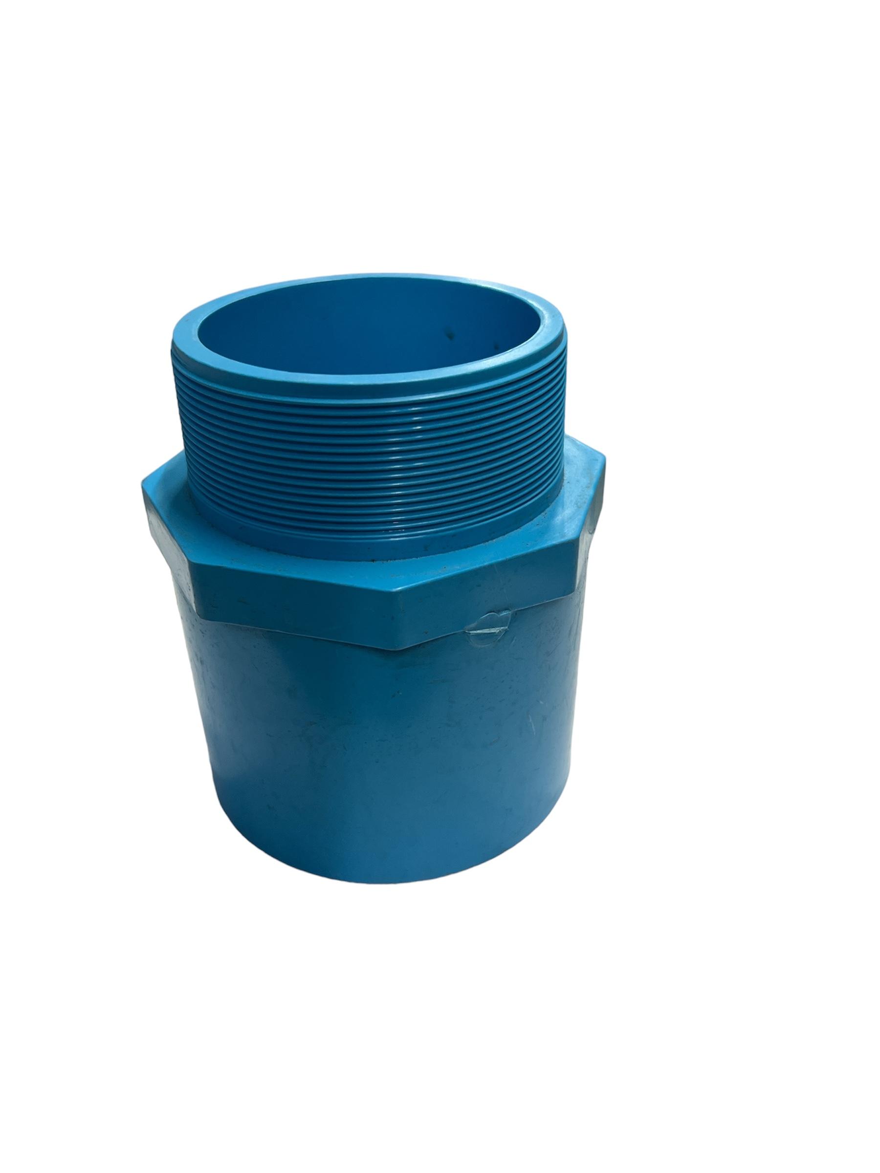 SCG ข้อต่อตรงเกลียวนอก PVC #4นิ้ว (4/ลัง)