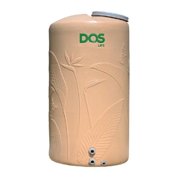 DOS ถังเก็บน้ำ PARADISE สีทราย ซาฮาราแซนด์ DE-56/SB-2000L + ลูกลอย 1 นิ้ว
