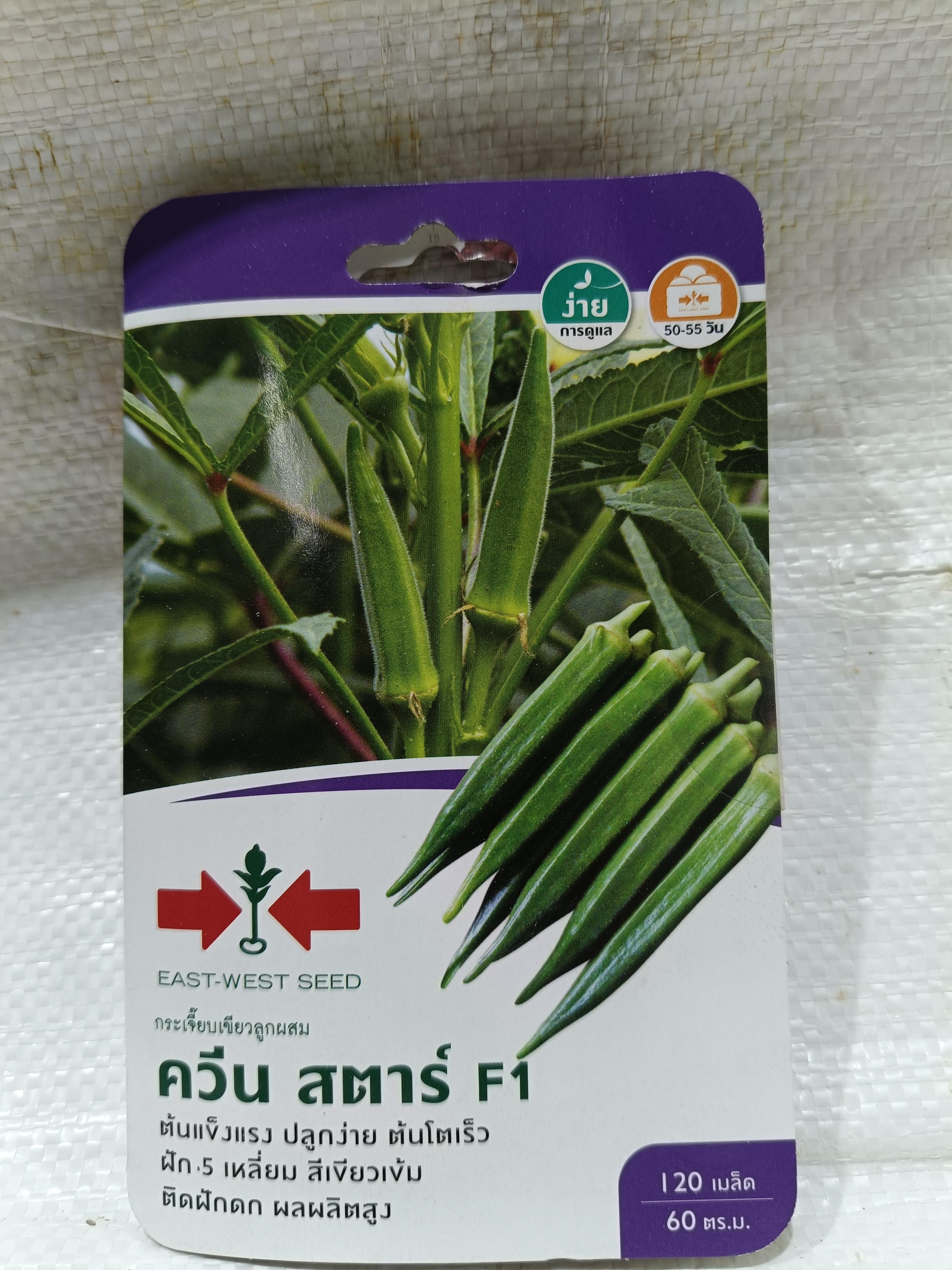 ศรแดง GG กระเจี๊ยบเขียวF1 ควีนสตาร์ (120S TH) เคลือบ ศรแดง GG กระเจี๊ยบเขียวF1 ควีนสตาร์ (120S TH) เคลือบ - ดำรงค์โฮมพลัส