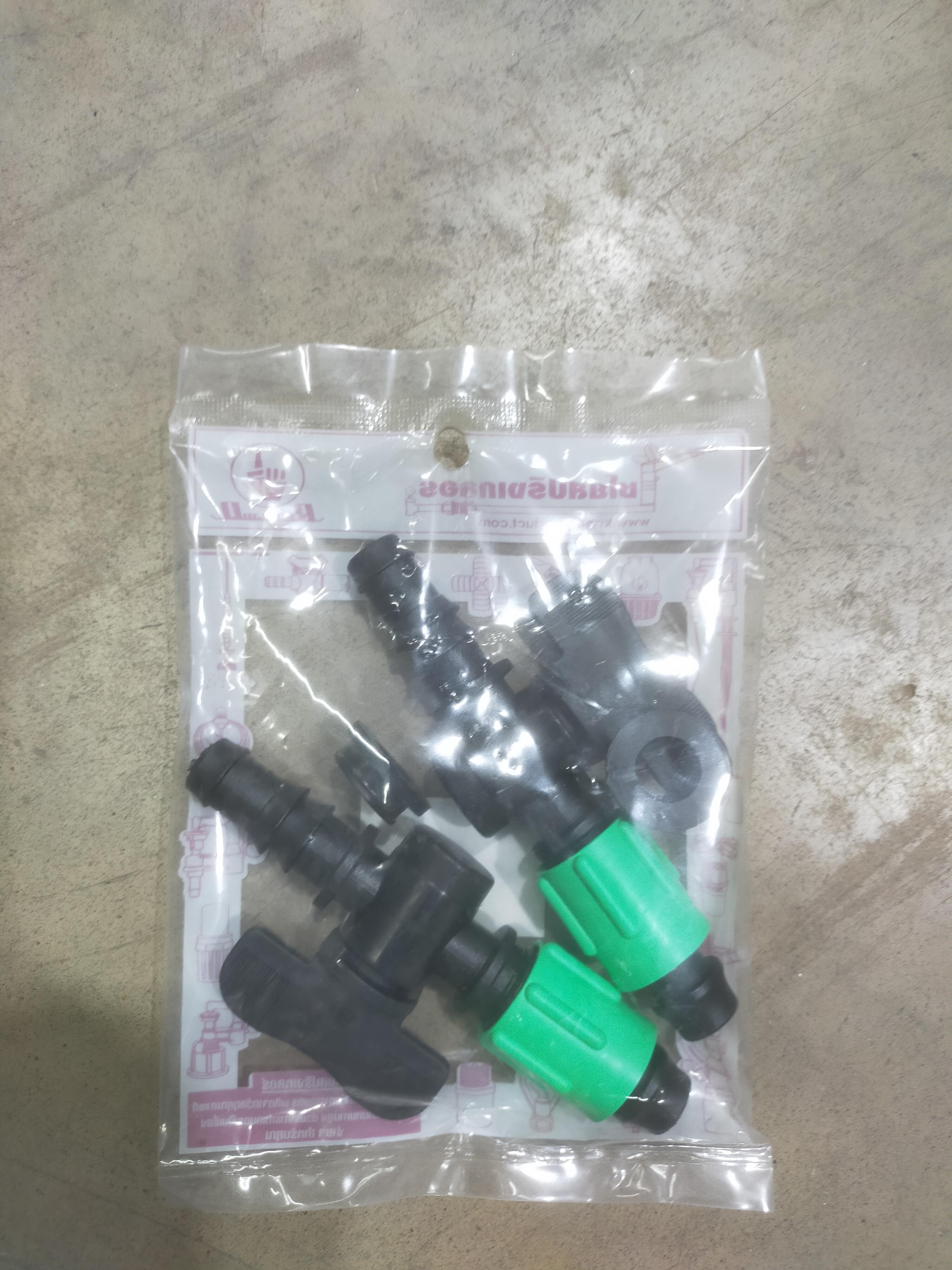 KANOK วาล์วข้อต่อเปอร์เมท-เทปน้ำหยด16*16mm. PNP หัวเขียว 387-141PNP (G) *2 KANOK วาล์วข้อต่อเปอร์เมท-เทปน้ำหยด16*16mm. PNP หัวเขียว 387-141PNP (G) *2 - ดำรงค์โฮมพลัส