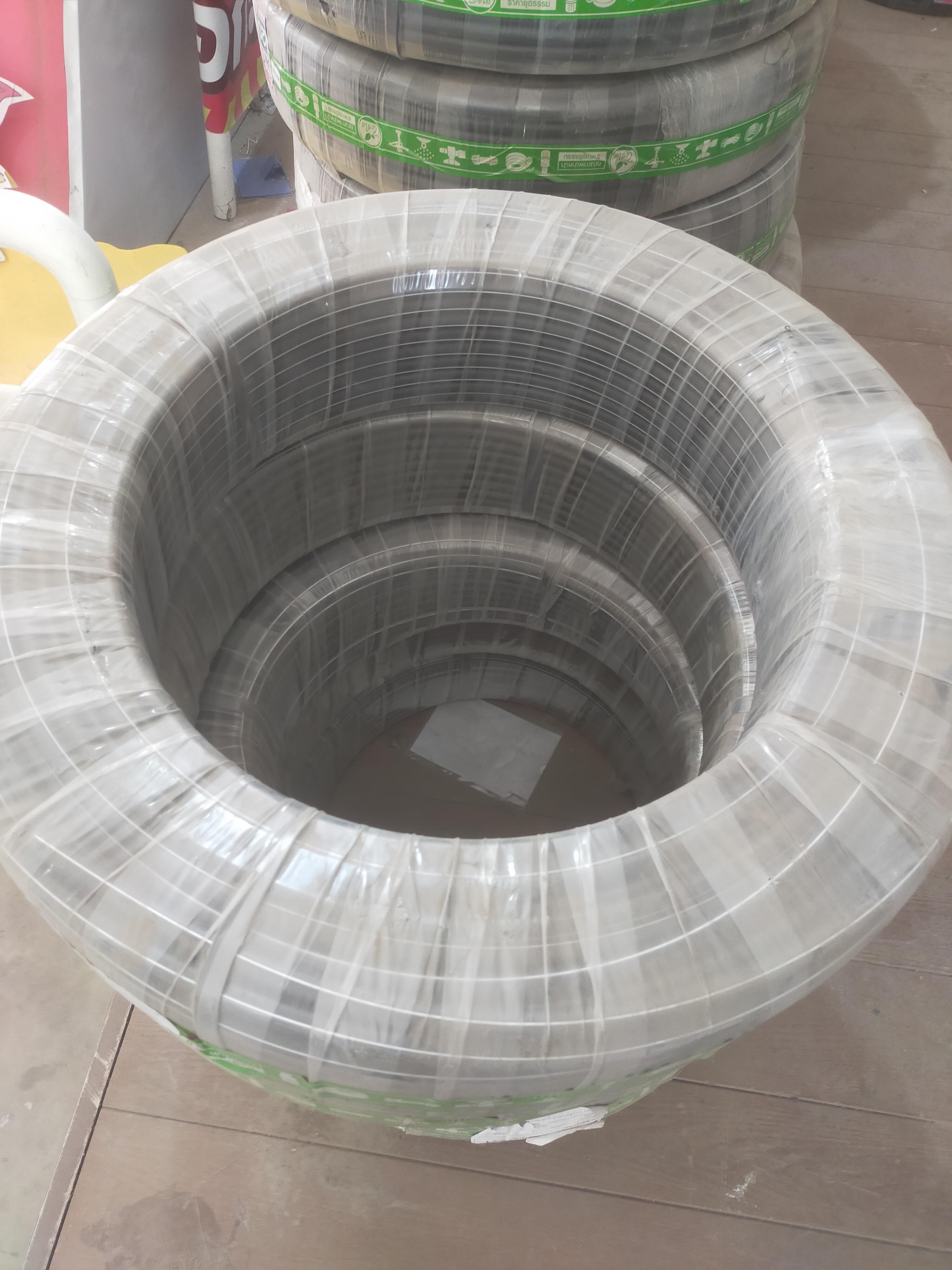 ห้าดาว ท่อPE คาดส้ม(PN2.5) 20mm.x200 หลา