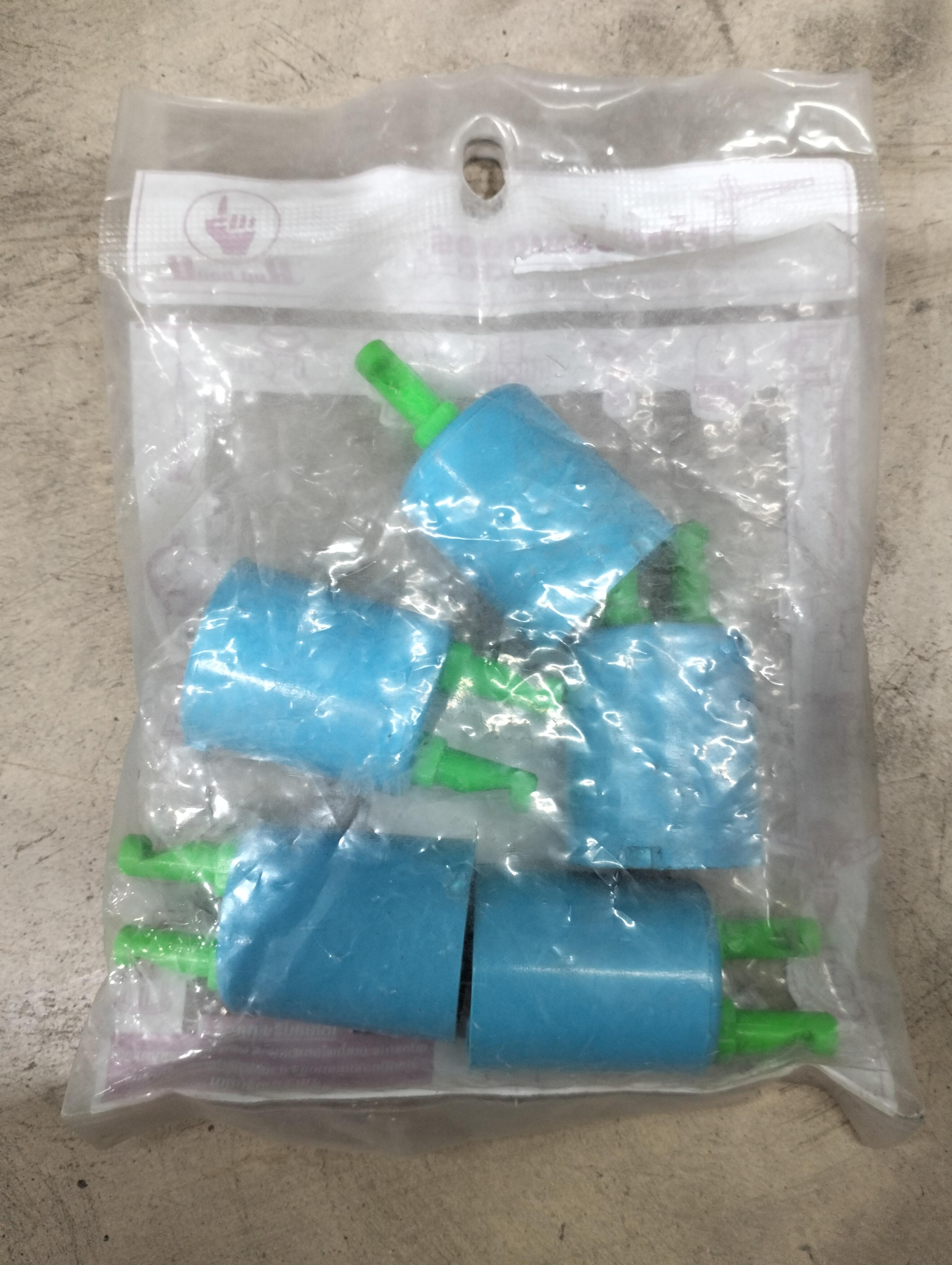 KANOK หัวฉีดสเปรย์เจ๊ทยาว2หัว+ฝาครอบ 1/2นิ้ว 375-2C P*5 KANOK หัวฉีดสเปรย์เจ๊ทยาว2หัว+ฝาครอบ 1/2นิ้ว 375-2C P*5 - ดำรงค์โฮมพลัส