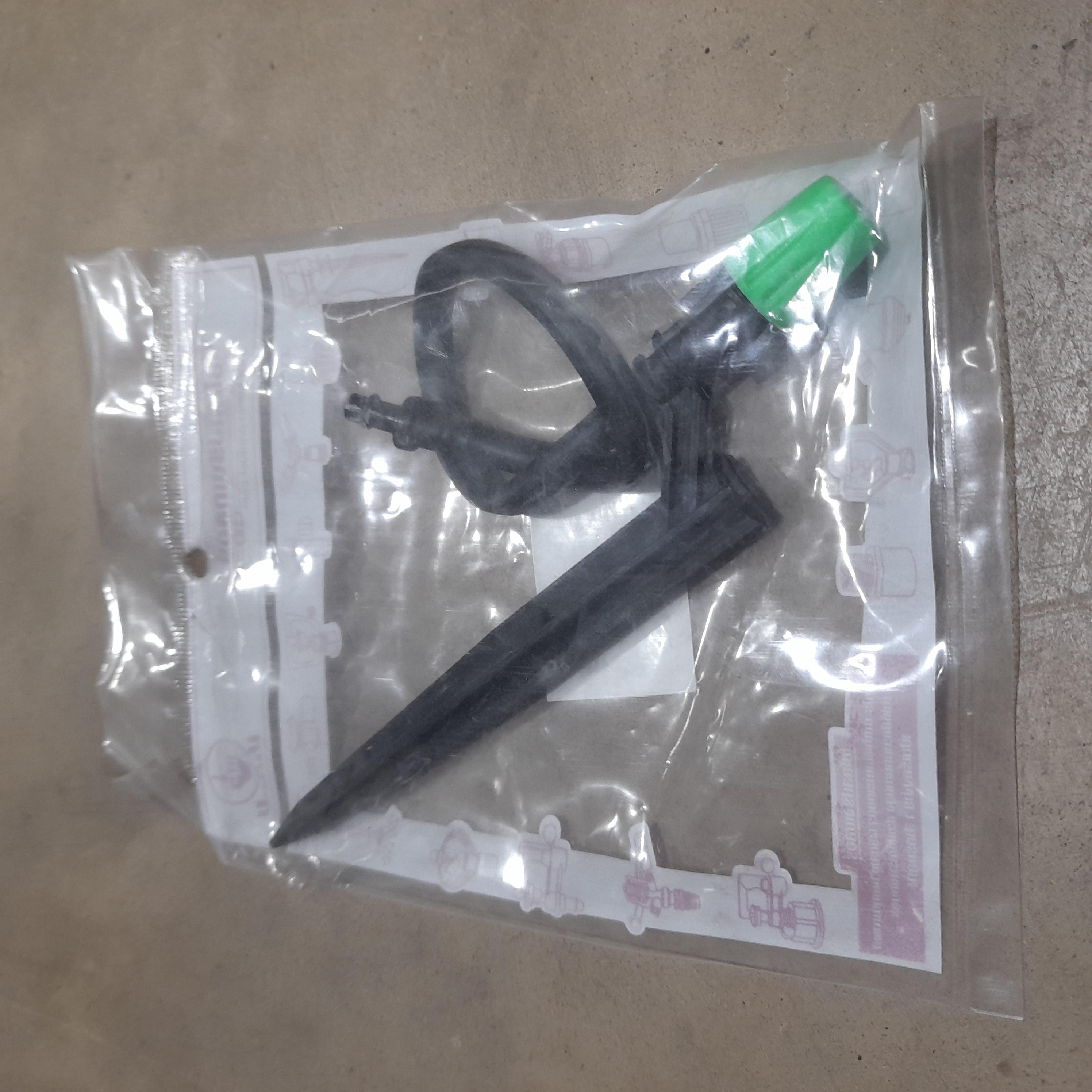 KANOK หัวพ่นหมอก1ทางปรับน้ำได้+ขาปัก 12cm.+สายไมโคร 20cm. 374-11W12-1 KANOK หัวพ่นหมอก1ทางปรับน้ำได้+ขาปัก 12cm.+สายไมโคร 20cm. 374-11W12-1 - ดำรงค์โฮมพลัส