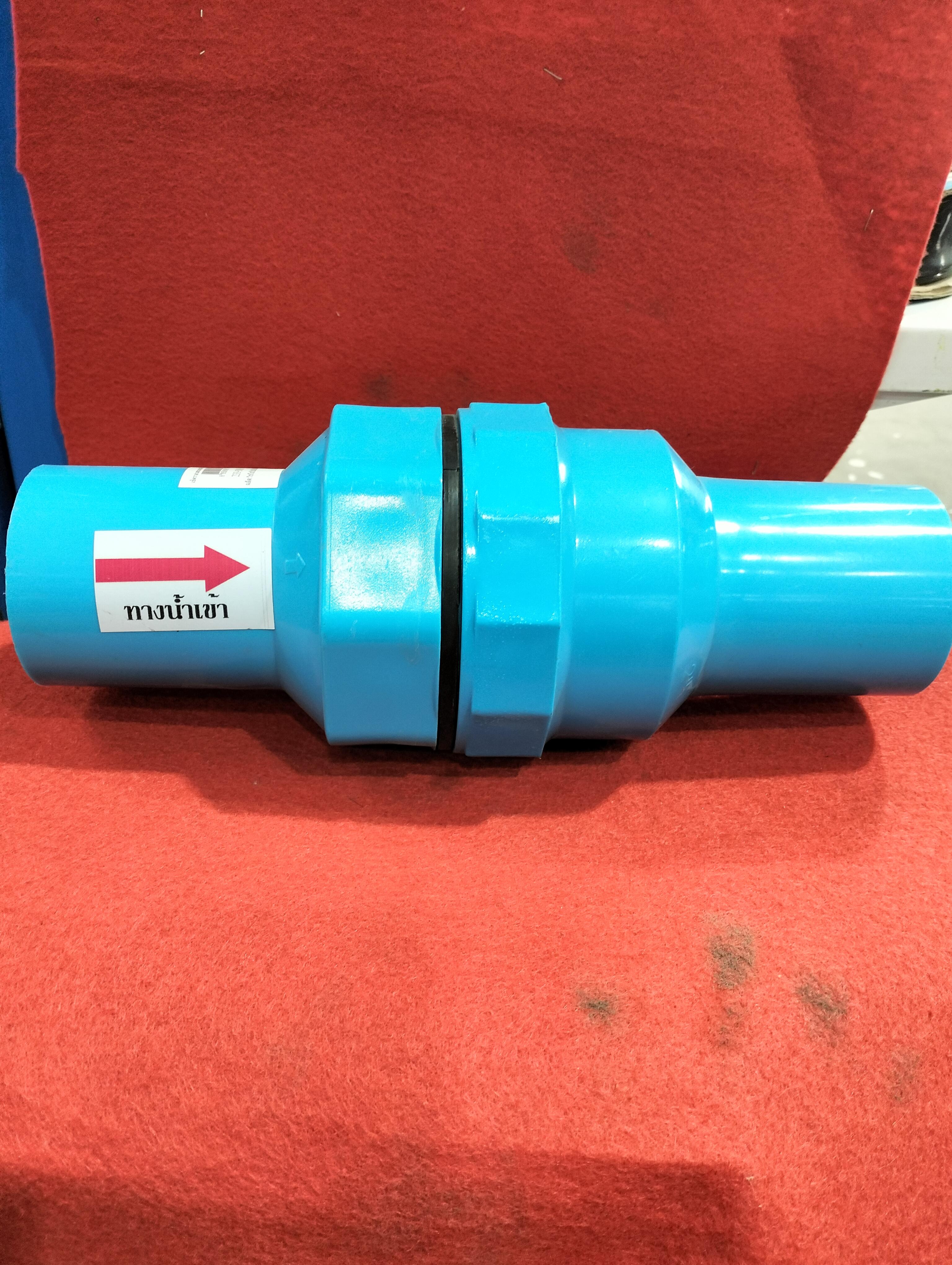 KANOK เช็ควาล์วสวมท่อ PVC 2 ลิ้นน้ำไทยฟ้า 233-50B (24ตัว/กล่อง) KANOK เช็ควาล์วสวมท่อ PVC 2 ลิ้นน้ำไทยฟ้า 233-50B (24ตัว/กล่อง) - ดำรงค์โฮมพลัส