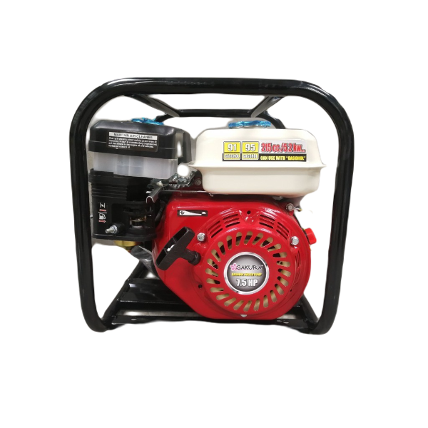 SAKURA เครื่องสูบน้ำแก๊สโซฮอลล์ MES004 7.5 HP 3