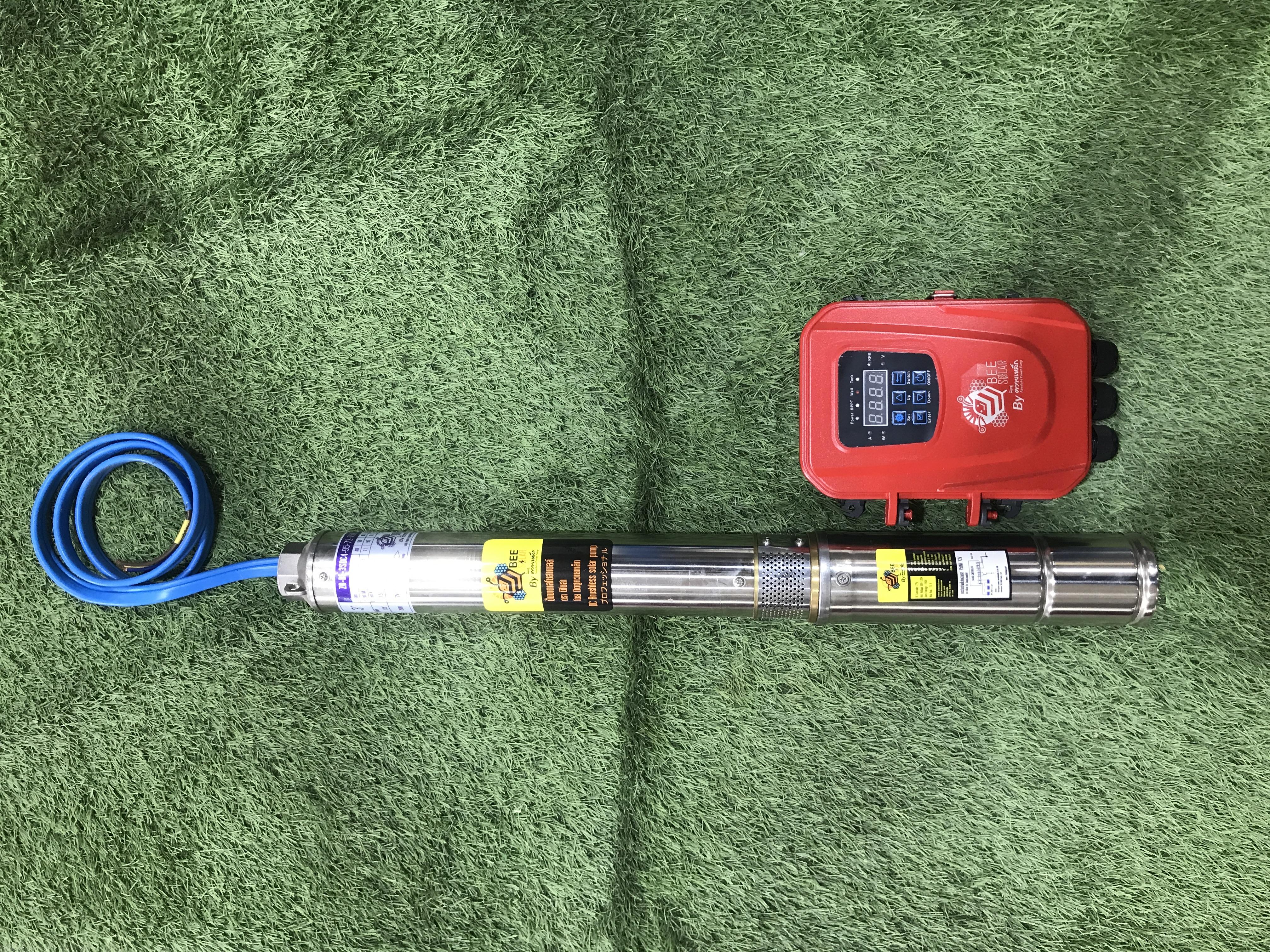 มิตซูควายเหล็ก ปั๊มบาดาลDC ZB-BE-3SDC4-95-72-750W 3x1.25 นิ้ว
