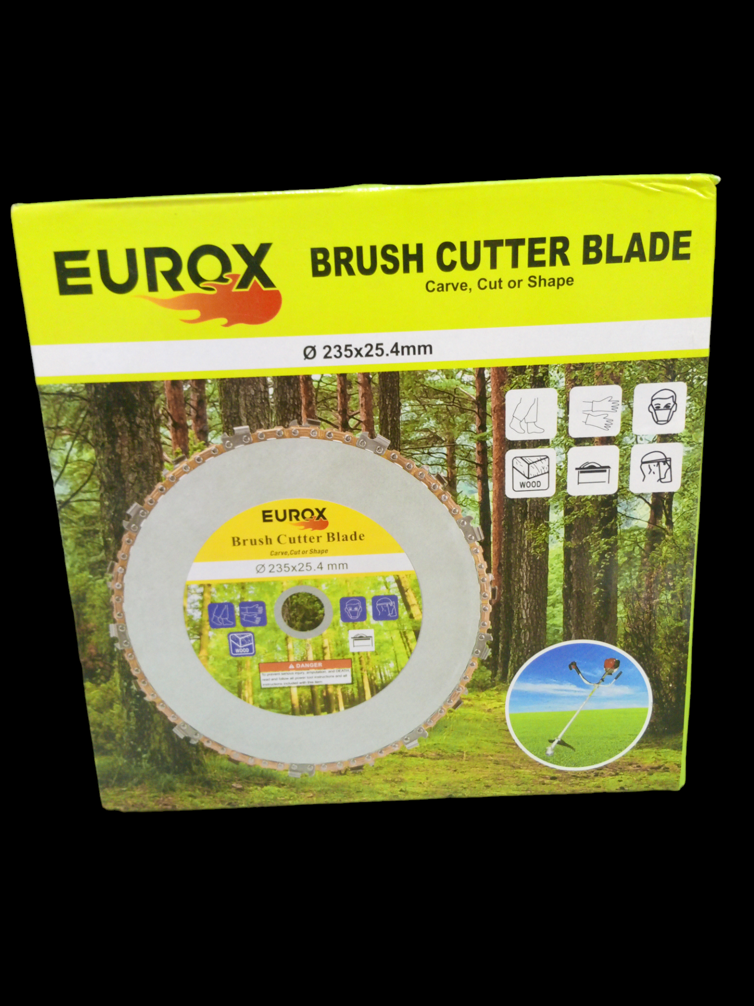 EUROX ใบตัดหญ้าฟันโซ่ 9 18 ฟัน
