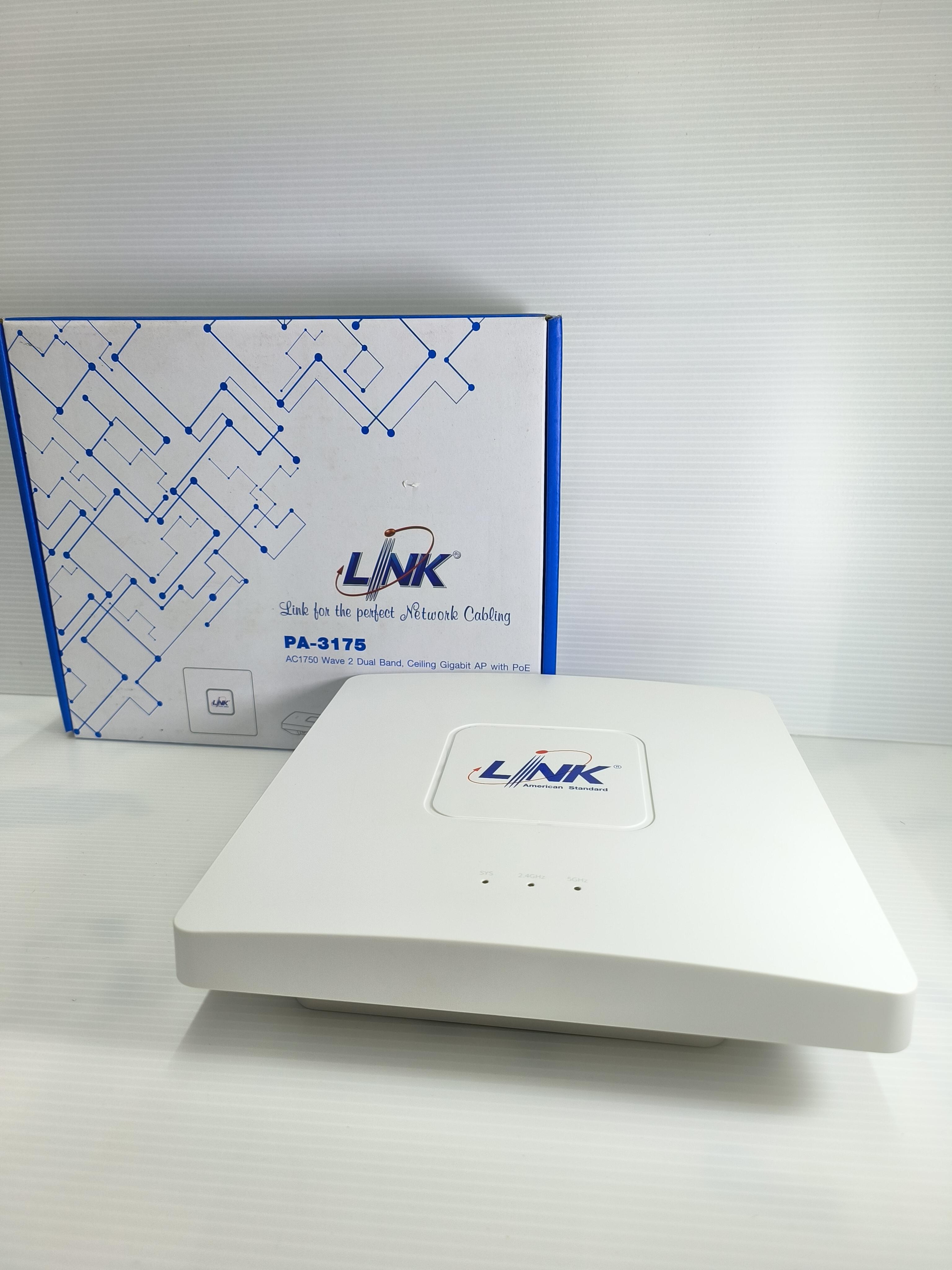 LINK WIFI ACCESS POINT w/POE PA-3175 Wave 2 Dual Band PA3175