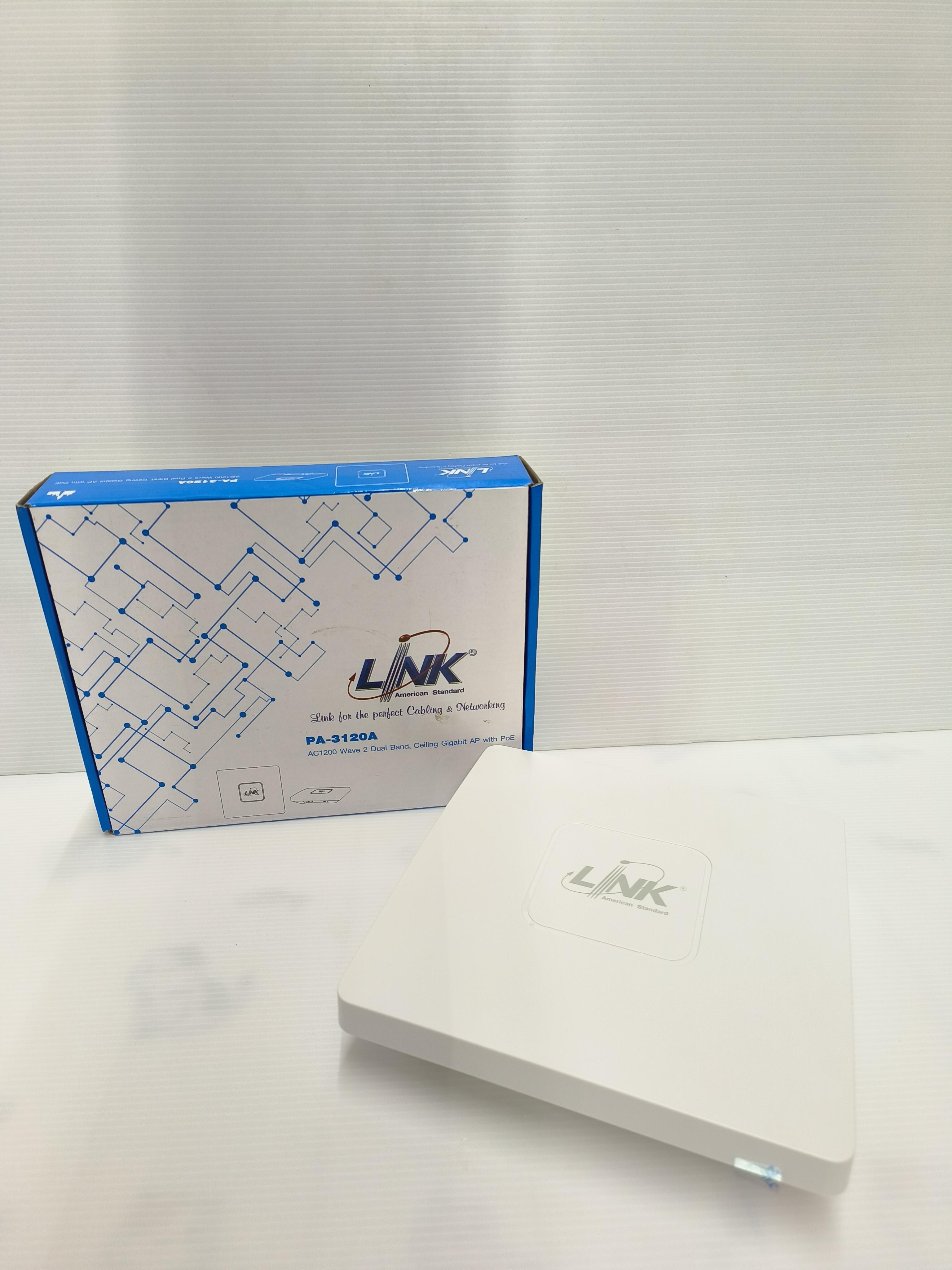 LINK AC 1200Mbps Wave 2 Dual Band Ceiling Cigabit W/Poe PA-3120A LINK AC 1200Mbps Wave 2 Dual Band Ceiling Cigabit W/Poe PA-3120A - ดำรงค์โฮมพลัส
