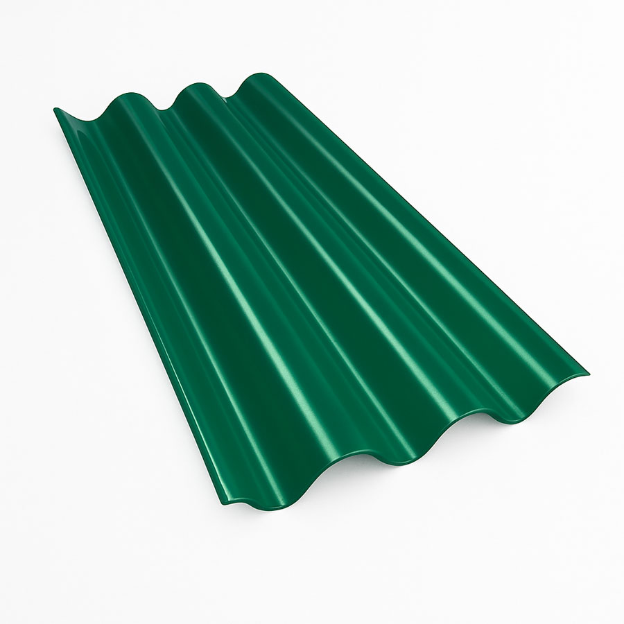 กระเบื้องหลังคา ไตรลอน 5*150 ตราห้าห่วง สีเขียวมุกมรกต กระเบื้องหลังคา ไตรลอน 5*150 ตราห้าห่วง สีเขียวมุกมรกต - ดำรงค์โฮมพลัส