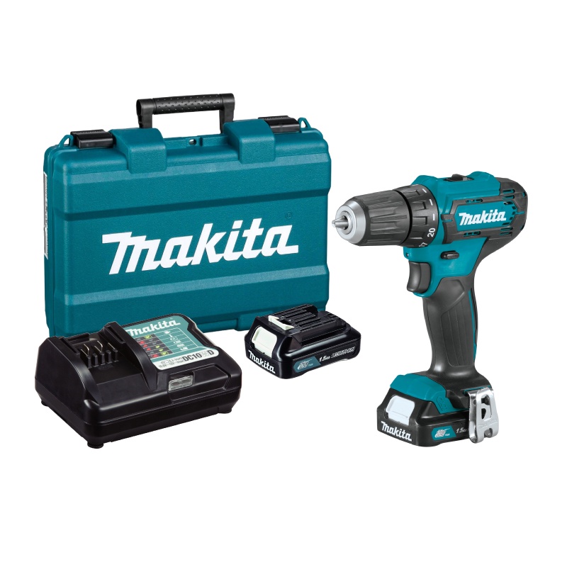 MAKITA สว่านไขควงไร้สาย DF333DWYE 12VMAX 6.35 MM (1/4)