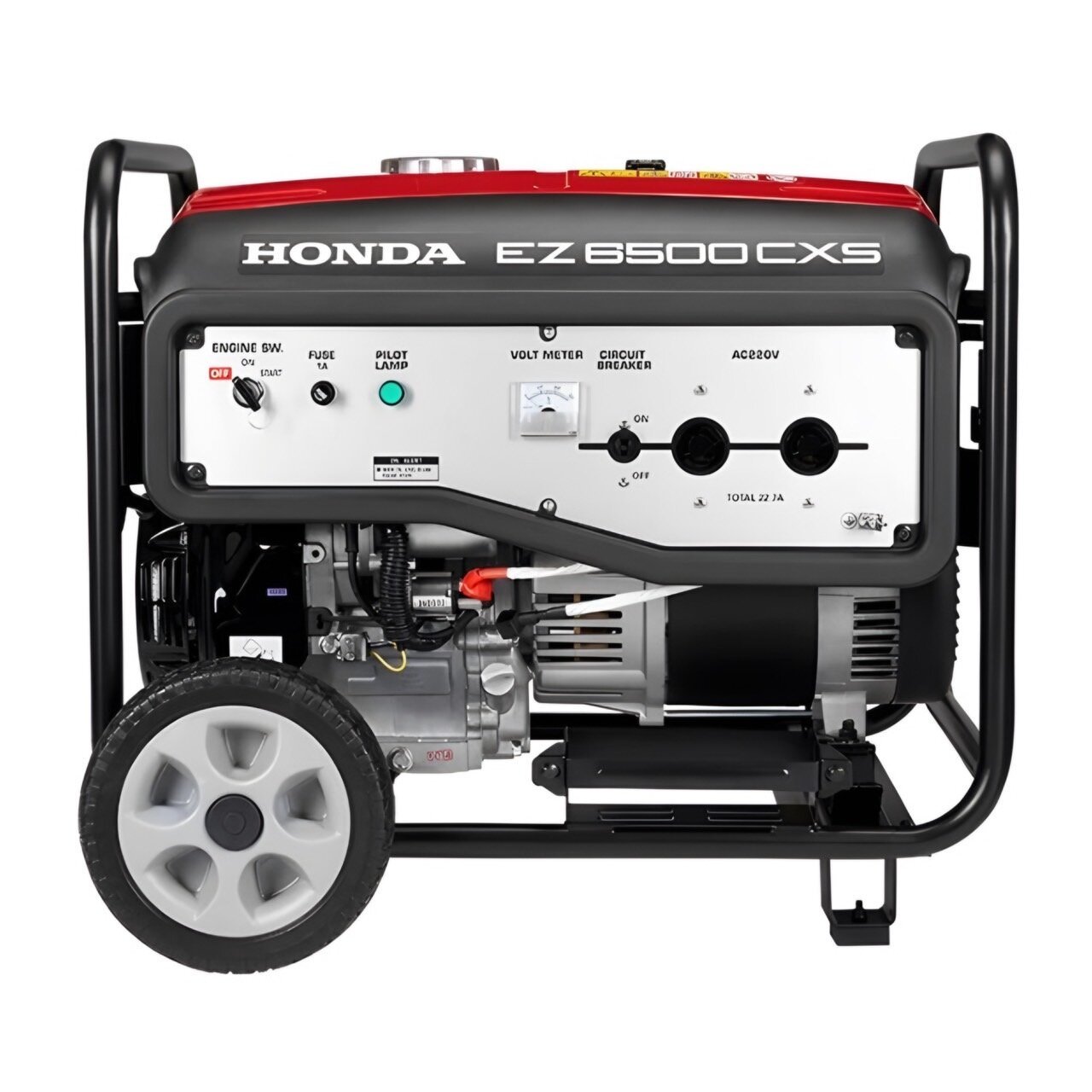 HONDA เครื่องปั่นไฟ EZ6500CXS-R 5.0KW (มีล้อ) พร้อมแบตเตอรี่ แบรนด์ HONDA - ฮาร์ดแวร์ ราคา 43,500 บาท