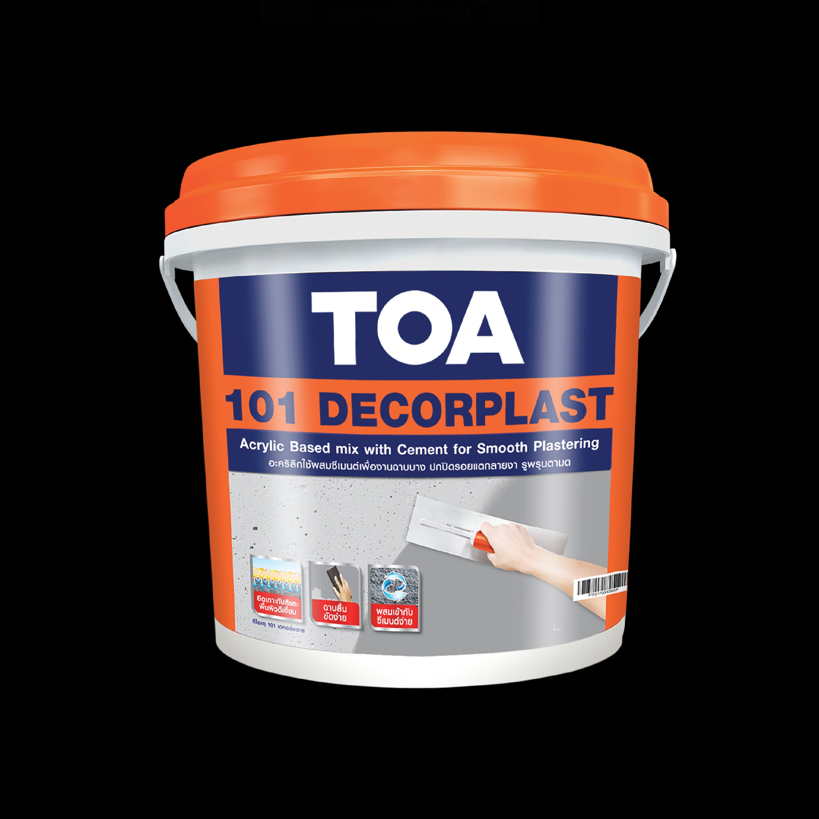 TOA 4SEASONS สีโป้ว อะคริลิคสำเร็จรูป D-COAT 102 18ลิตร