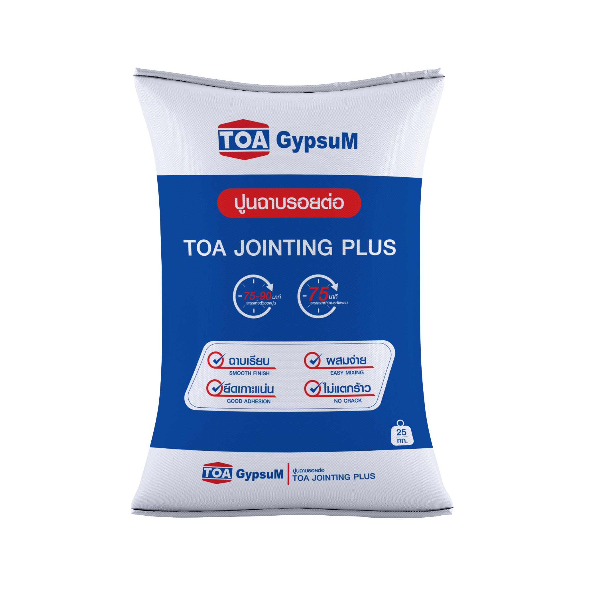 TOA ปูนยิปซั่ม ขนาด 25กก.