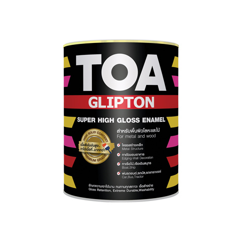 TOA สีน้ำมันเคลือบเงา G200 GLIPTON (Pink Icing) กล.