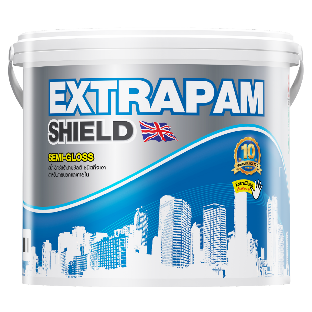 PAMMASTIC EXTRAPAM สีน้ำภายนอก กึ่งเงา เบส A 2.5กล.