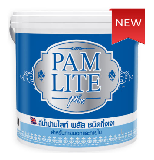 PAMMASTIC สีน้ำภายนอกกึ่งเงา ปามไลท์ พลัส เบส A 2.5กล. PAMMASTIC สีน้ำภายนอกกึ่งเงา ปามไลท์ พลัส เบส A 2.5กล. - ดำรงค์โฮมพลัส