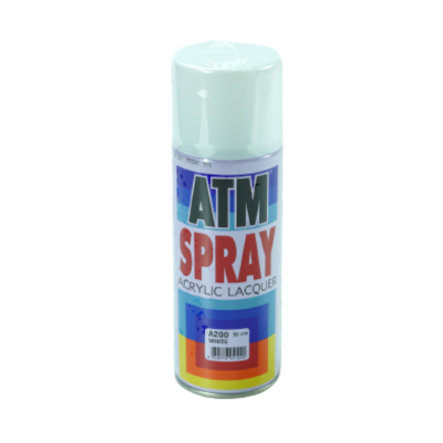 ATM สีสเปรย์ #200 ขาว (12/ลัง) ATM สีสเปรย์ #200 ขาว (12/ลัง) - ดำรงค์โฮมพลัส