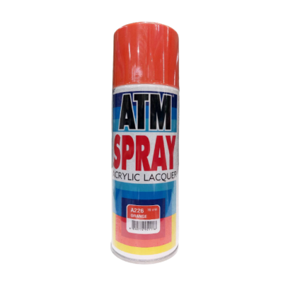 ATM สีสเปรย์ #226 ส้ม (12/ลัง) ATM สีสเปรย์ #226 ส้ม (12/ลัง) - ดำรงค์โฮมพลัส