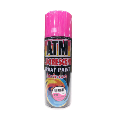 ATM สีสเปรย์ F6 ชมพูสะท้อนแสง (12/ลัง) ATM สีสเปรย์ F6 ชมพูสะท้อนแสง (12/ลัง) - ดำรงค์โฮมพลัส