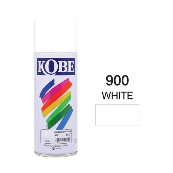 KOBE สีสเปรย์ #900 (ขาว) KOBE สีสเปรย์ #900 (ขาว) - ดำรงค์โฮมพลัส