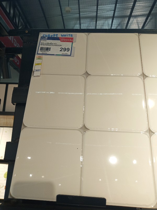 SCG กระเบื้องยุโรป ขาวWTR/T(PK8)(POL)30X45(A) SCG กระเบื้องยุโรป ขาวWTR/T(PK8)(POL)30X45(A) - ดำรงค์โฮมพลัส