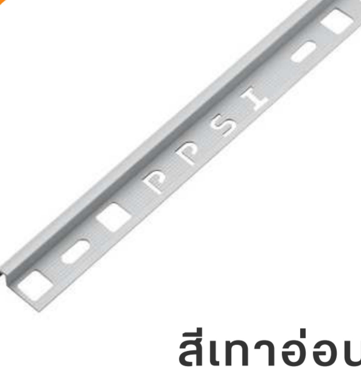 PPS คิ้วกระเบื้องมันเงา PCG-122013 12 มิล สีเทาอ่อน PPS คิ้วกระเบื้องมันเงา PCG-122013 12 มิล สีเทาอ่อน - ดำรงค์โฮมพลัส