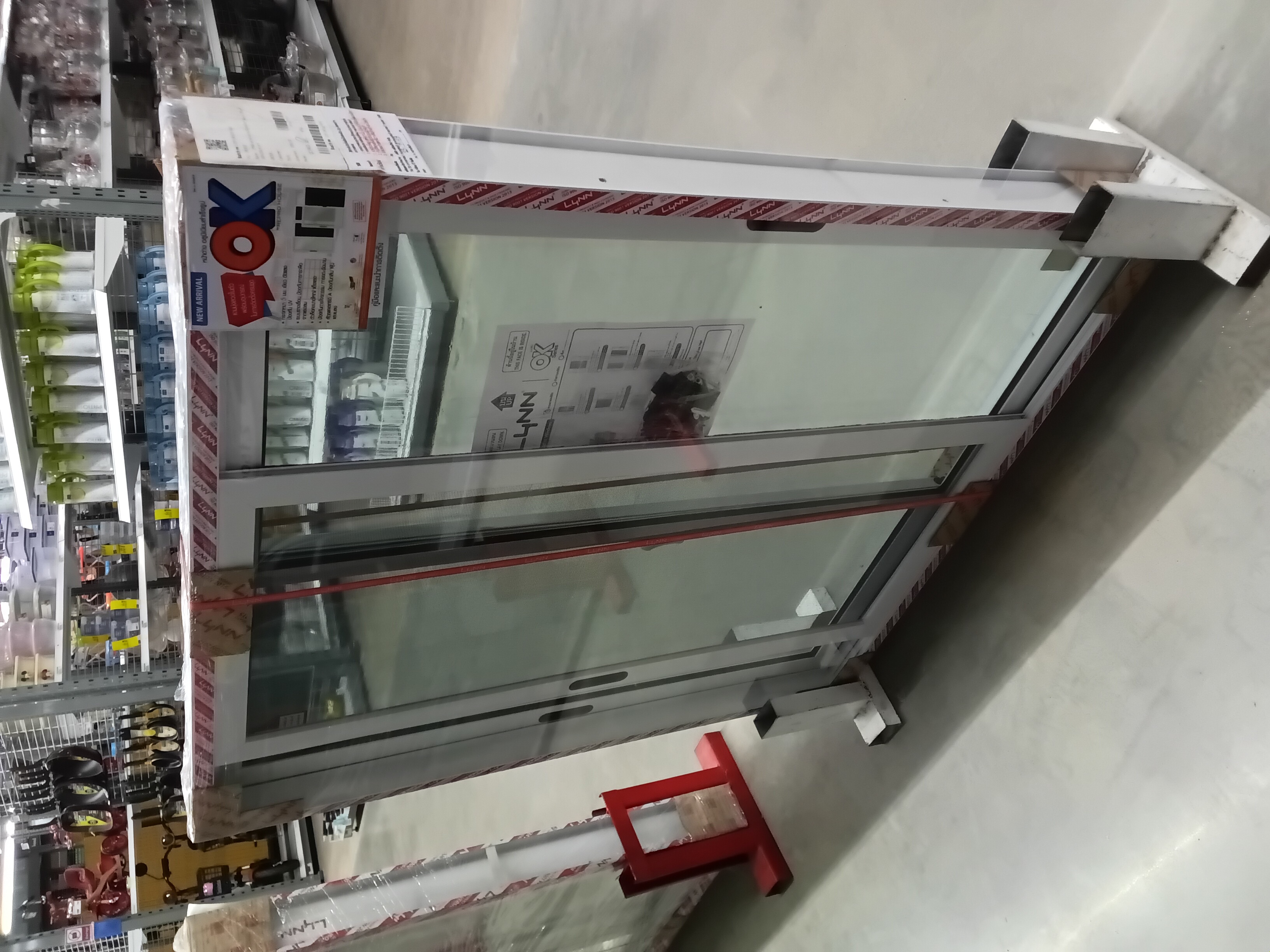 LYNN หน้าต่างบานเลื่อนสลับ+ชุดมุ้งลวด OK 100*110ซม. LP-OK-W10-00 แบรนด์ LYNN - ตกแต่ง ราคา 1,990 บาท