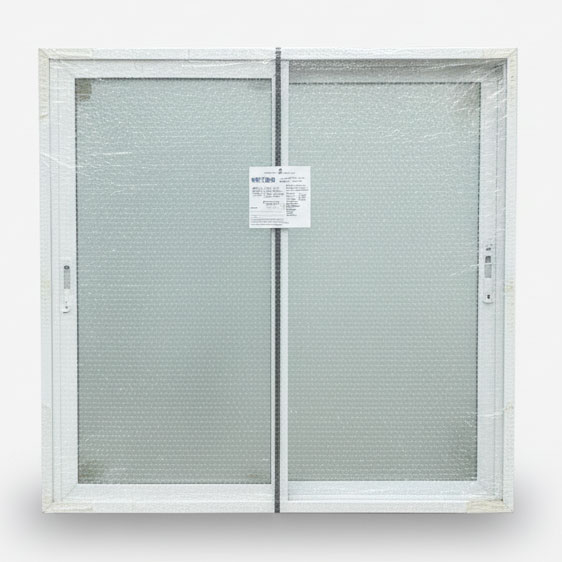 WINPLUSหน้าต่างบานเลื่อน 2 ช่อง 100*100 (CM)  ไม่มีมุ้ง ขอบขาว กระจกใสเขียว(AP) แบรนด์ AP - ตกแต่ง ราคา 990 บาท