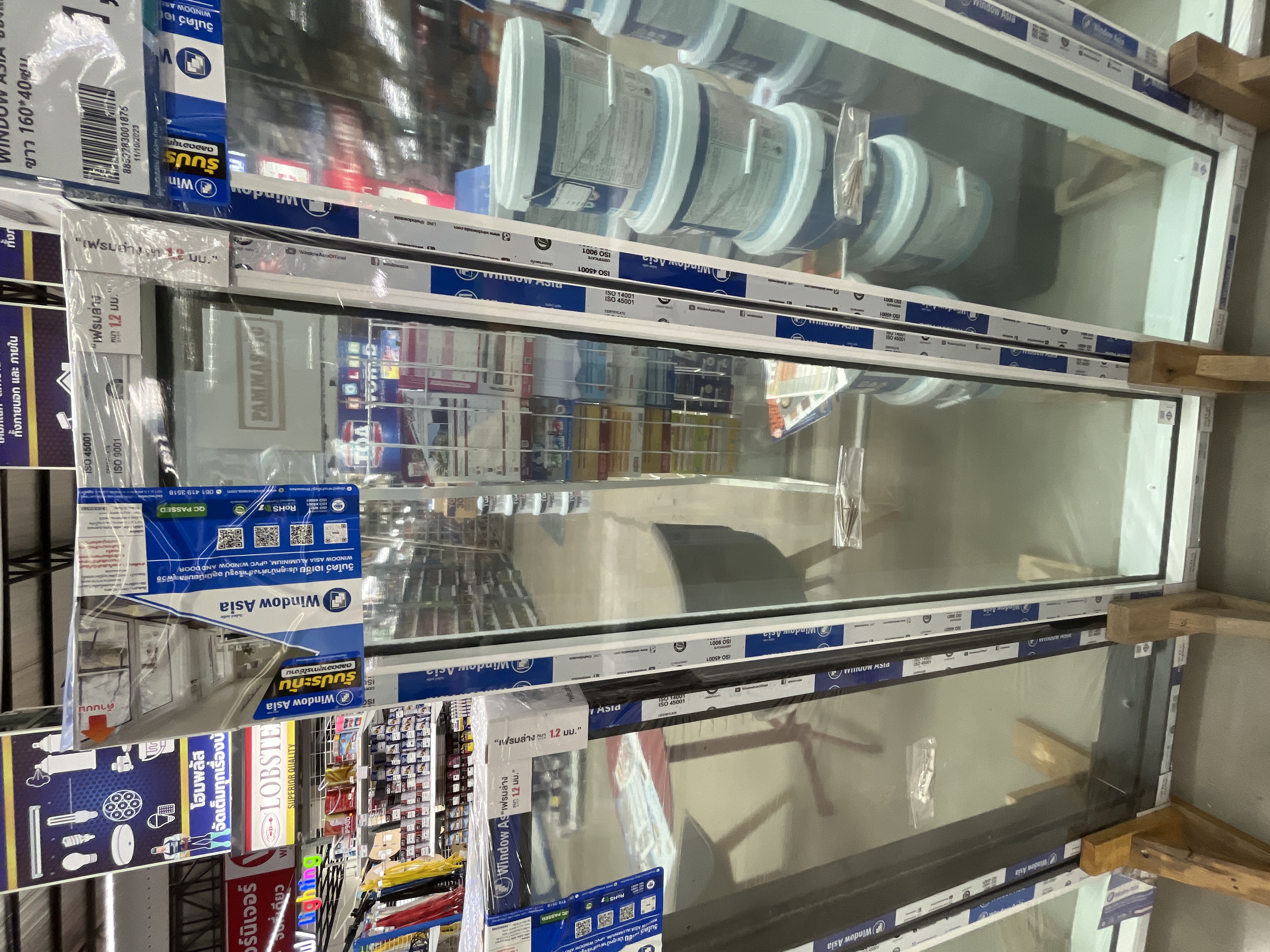 WINDOW ASIA ช่องแสง อลูมิเนียม สีขาว 150*40ซม. WINDOW ASIA ช่องแสง อลูมิเนียม สีขาว 150*40ซม. - ดำรงค์โฮมพลัส