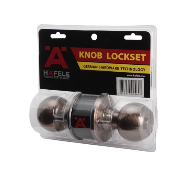 HAFELE ลูกบิดประตู KNOB LOCKS.F.ENTR.DR.ANT.COP #489.93.144 HAFELE ลูกบิดประตู KNOB LOCKS.F.ENTR.DR.ANT.COP #489.93.144 - ดำรงค์โฮมพลัส