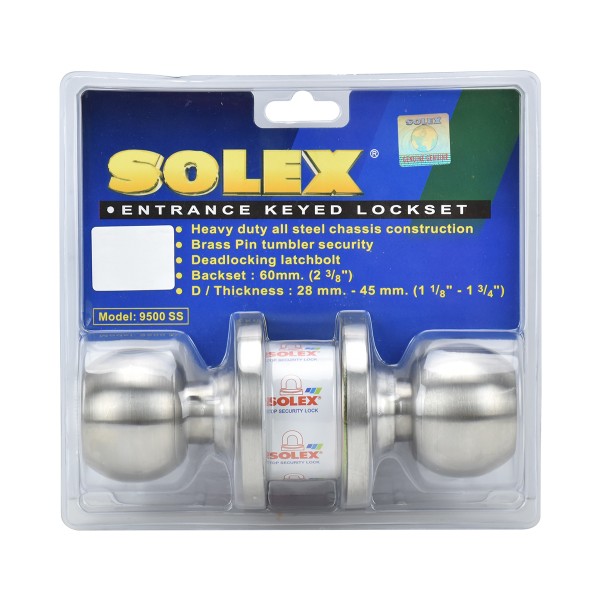SOLEX ลูกบิด (แผง) 9500 SS SOLEX ลูกบิด (แผง) 9500 SS - ดำรงค์โฮมพลัส