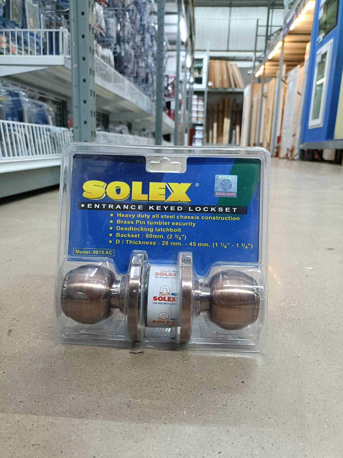 SOLEX ลูกบิด (แผง) 9570 AC SOLEX ลูกบิด (แผง) 9570 AC - ดำรงค์โฮมพลัส