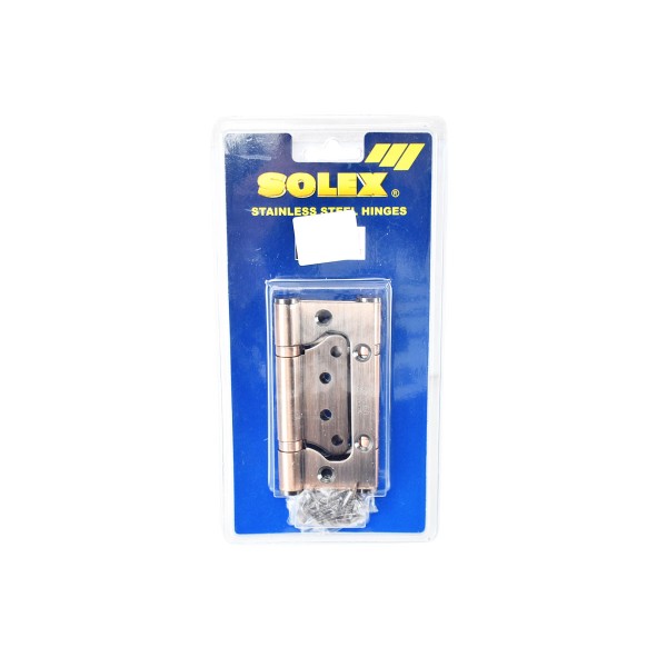 SOLEX บานพับแสตนเลส NO.4275 AC (แพ็ค 2 Pcs.)แผง SOLEX บานพับแสตนเลส NO.4275 AC (แพ็ค 2 Pcs.)แผง - ดำรงค์โฮมพลัส