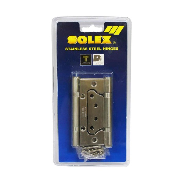 SOLEX บานพับแสตนเลส NO.4275SB (แพ็ค 3 Pcs.)แผง SOLEX บานพับแสตนเลส NO.4275SB (แพ็ค 3 Pcs.)แผง - ดำรงค์โฮมพลัส