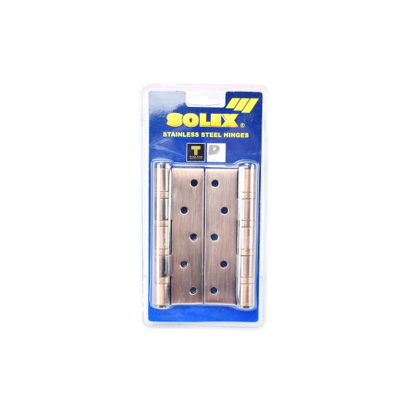 SOLEX บานพับแสตนเลส NO.5335ACBF (แพ็ค 2 Pcs.)แผง SOLEX บานพับแสตนเลส NO.5335ACBF (แพ็ค 2 Pcs.)แผง - ดำรงค์โฮมพลัส