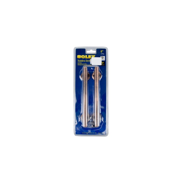 SOLEX มือจับแสตนเลสNO.175AC แพ็ค2(แผง) แกน12MM SOLEX มือจับแสตนเลสNO.175AC แพ็ค2(แผง) แกน12MM - ดำรงค์โฮมพลัส
