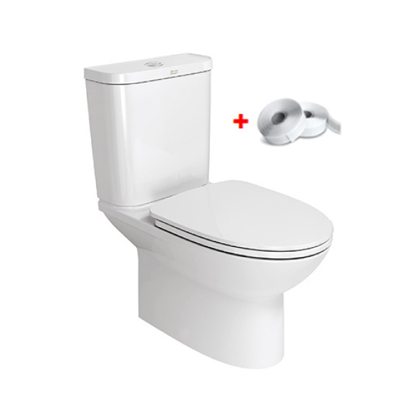 AMERICAN STANDARD สุขภัณฑ์สองชิ้น Neo Modern 4.2/3 ลิตร 2630SCNF-WT-0