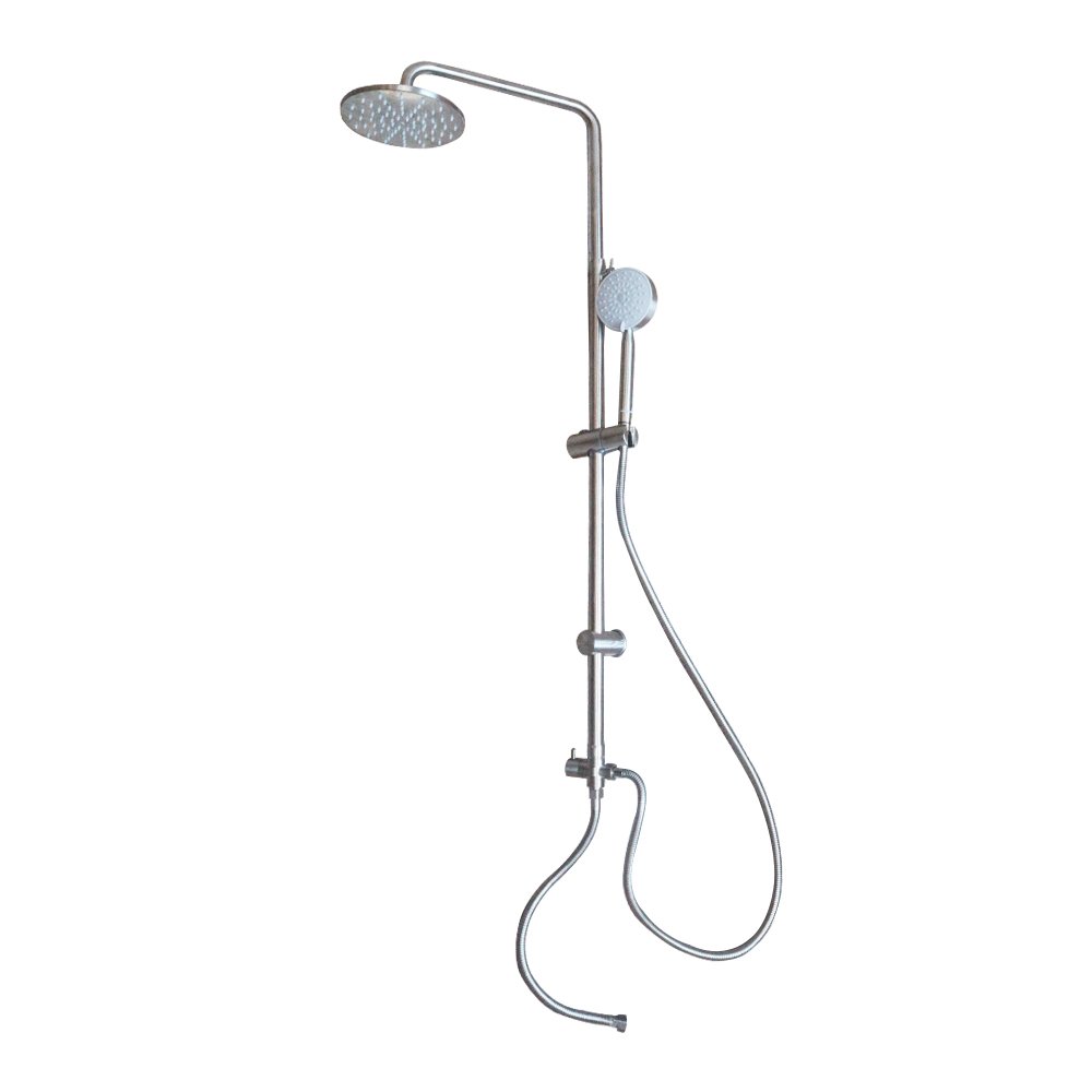 VEGARR ชุด Rain Shower หัวเรนสแตนเลสเกรด 304 พร้อมฝักบัวสายอ่อน 3 ระบบ และขาแขวน T-890