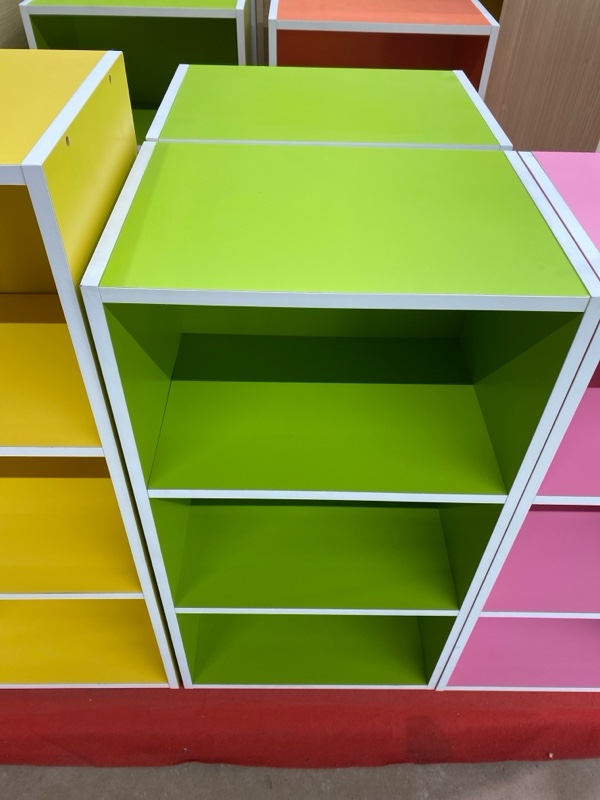 ชั้นอเนกประสงค์ 3 ช่อง 420*290*790มม. สีเขียว ชั้นอเนกประสงค์ 3 ช่อง 420*290*790มม. สีเขียว - ดำรงค์โฮมพลัส