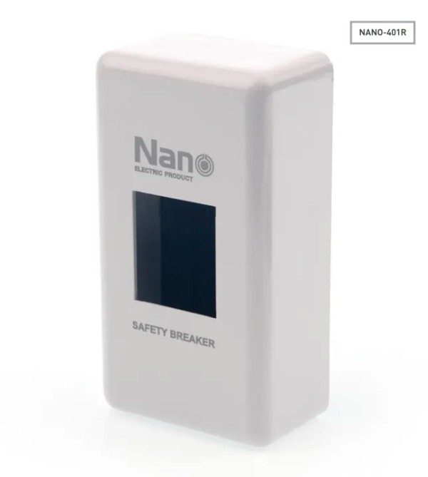 NANO กล่องเบรกเกอร์ NANO-401R (67*123*40.5mm) ขาว(100/ลัง) NANO กล่องเบรกเกอร์ NANO-401R (67*123*40.5mm) ขาว(100/ลัง) - ดำรงค์โฮมพลัส