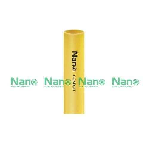 NANO ท่อร้อยสายไฟ NNPY15 (3/8) 4ม. เหลือง(50/มัด) แบรนด์ NANO - ระบบไฟฟ้าและระบบน้ำ ราคา 40 บาท