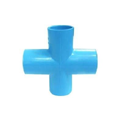 ท่อน้ำไทย สี่ทาง 90องศา PVC 1/2นิ้ว (95ตัว/กล่อง)