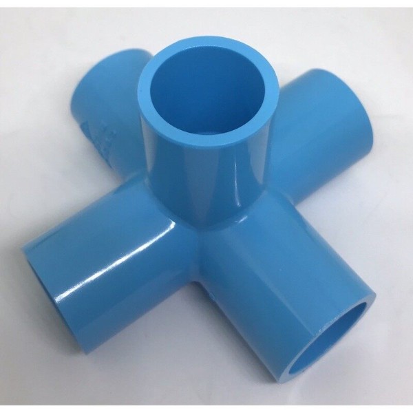 ท่อน้ำไทย ห้าทางตั้งฉาก PVC 1/2นิ้ว (70ตัว/กล่อง) ท่อน้ำไทย ห้าทางตั้งฉาก PVC 1/2นิ้ว (70ตัว/กล่อง) - ดำรงค์โฮมพลัส