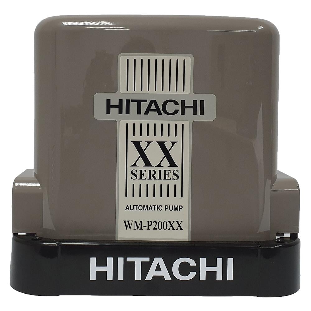 HITACHI ปั๊มน้ำอัตโนมัติ แบบแรงดันคงที่ ปั๊มเหลี่ยม WM-P200XX