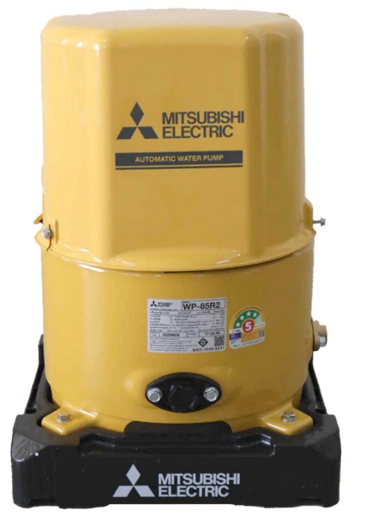 MITSUBISHI ปั๊มน้ำอัตโนมัติ ถังกลม WP-85Q5/R2 แบรนด์ MITSUBISHI - ระบบไฟฟ้าและระบบน้ำ ราคา 4,590 บาท