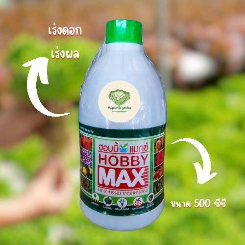 Hydroponic ฮอบบี้แมกซ์ เร่งดอกผล 500cc